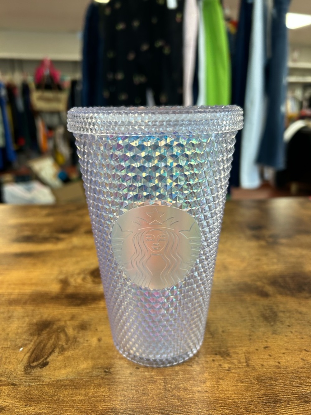 Starbucks Iridescent Studded Tumbler - Pearl